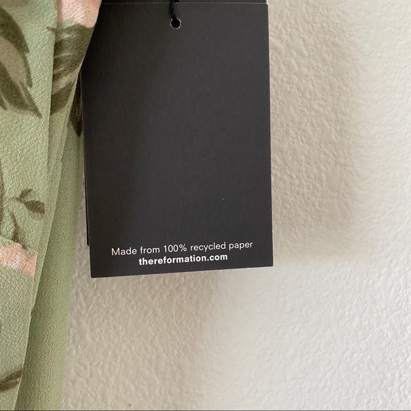 🎉2X HOST PICK 🎉REFORMATION Gwenyth Wrap dress - Picture 14 of 16